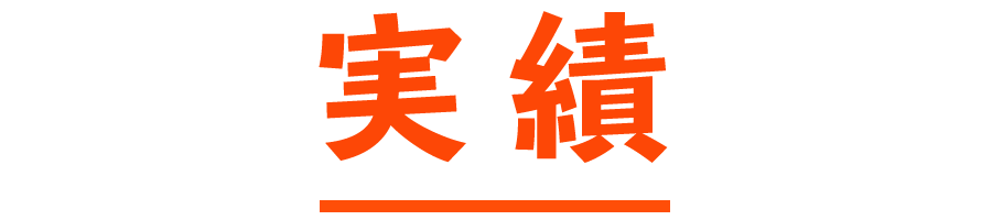 実績